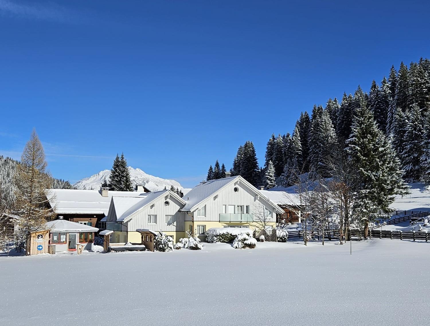Haus Capricorn - Appartement Mountain View Gargellen Exterior foto
