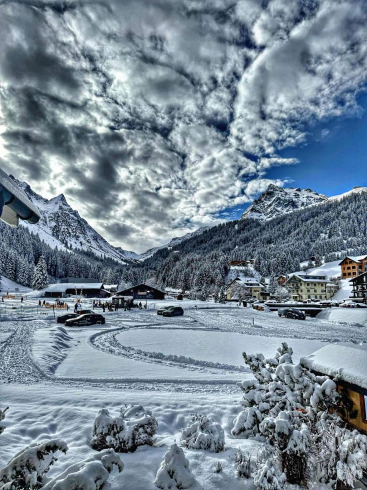 Haus Capricorn - Appartement Mountain View Gargellen Exterior foto